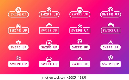 Dotted arrow cursor collection. Halftone arrows illustration. Dotted arrows icons. Halftone arrows vector collection.