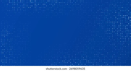 Dotted Art Blue Tech Finance Fintech Fondo Abstractas Patrón de píxeles. Diseño Abstractas de Ciencia de Tecnología Empresarial