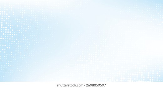 Fundo de gradiente azul de malha de arte pontilhada, Vetor de fundo abstrato