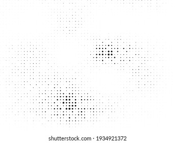 Dotted backdrop with circles, dots, point. Design element for web banners, posters, cards, wallpapers, sites. Vector illustration. Black and white colour