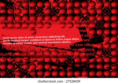 dotted background