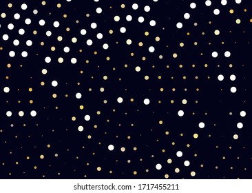 Fondo con grandes círculos, puntos, diferente tamaño, escala. Patrón de semitono. Elemento de diseño para banners web, carteles, tarjetas, fondos de pantalla, sitios, paneles. Ilustración del vector