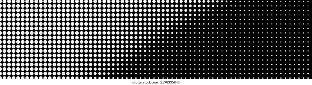 Dotted background black white style