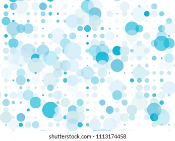 Dotted background with circles, dots, point different size, scale. Bokeh pattern. Design element for web banners, posters, cards, wallpapers, sites, panels. Black and white color Vector illustratio