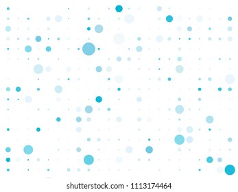 Dotted background with circles, dots, point different size, scale. Bokeh pattern. Design element for web banners, posters, cards, wallpapers, sites, panels. Black and white color Vector illustratio