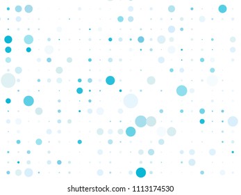 Dotted background with circles, dots, point different size, scale. Bokeh pattern. Design element for web banners, posters, cards, wallpapers, sites, panels. Black and white color Vector illustratio