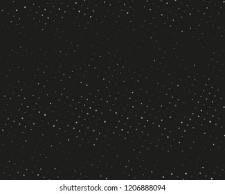 Dotted background with circles, dots, point different size, scale. Halftone pattern. Design element for web banners, posters, cards, wallpapers, sites, panels Black and gray color Vector illustration