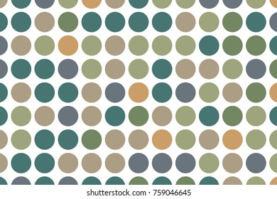 Dotted background with circles, dots, point large scale. Design element for web banners, posters, cards, wallpapers, sites. Vector illustration. 