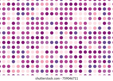 Dotted background with circles, dots, point large scale. Design element for web banners, posters, cards, wallpapers, sites. Vector illustration. 