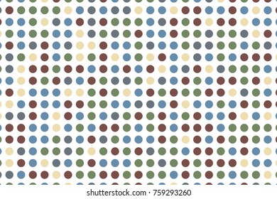 Dotted background with circles, dots, point large scale. Design element for web banners, posters, cards, wallpapers, sites. Vector illustration. 