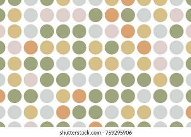 Dotted background with circles, dots, point large scale. Design element for web banners, posters, cards, wallpapers, sites. Vector illustration. 