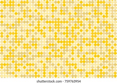 Dotted background with circles, dots, point large scale. Design element for web banners, posters, cards, wallpapers, sites. Vector illustration. 