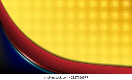 dotted background graphic with circle curve line for text and message modern web design.