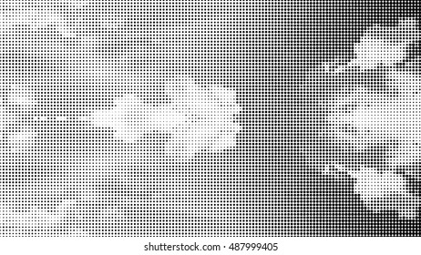 Dotted background Texture halftone dots vector texture background