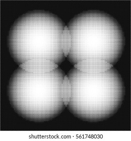 Dotted background texture. Halftone dots vector texture background.