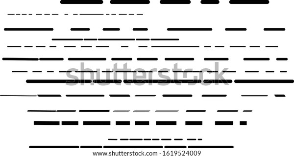 Dotted black line illustration, Black dotted\
line vector\
illustration