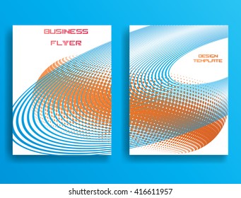 Dotted Brochure Design.Abstract  Poster Design. Vector Event Card.