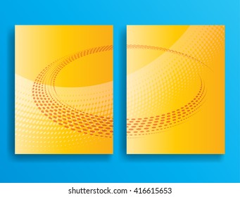 Dotted Brochure Design.Abstract  Poster Design. Vector Event Card.