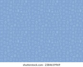 Dotted business pattern wallpaper illustration