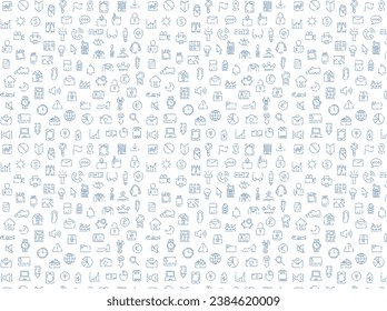 Dotted business pattern wallpaper illustration