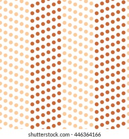 Dotted chevron pattern, geometric background, vector illustration
