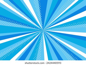 Fondo de línea de concentración de puntos Gráficos web, azul claro