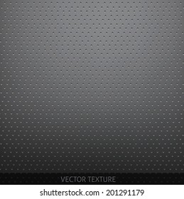 Dotted dark leather texture. Vector.