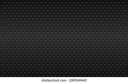 Dotted Dark Material Texture Vector Graphic Background Design