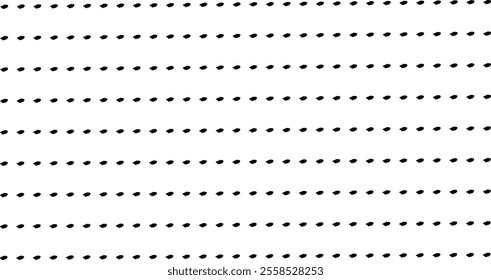dotted design illustration for notebook and newspaper. Dots, half-tone elements. speckles, stipples geometric pattern. Halftones, polka dots, screen-tone patterns, design elements. Horizontal dotted 