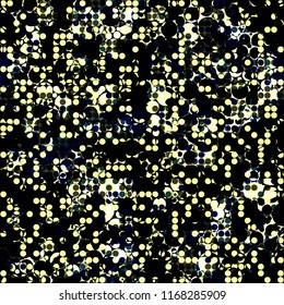 Dotted digital seamless texture. Dark and shiny elements. Abstract vector background for web page, banners backdrop, fabric, home decor, wrapping