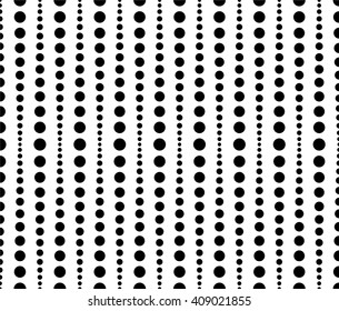 Dotted, dots pattern, background. Seamlessly repeatable both sides.