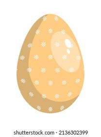 dotted easter egg seasonal icon