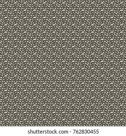 Dotted embroidery texture. Monochrome graphic pattern. Abstract vector.