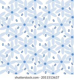 dotted floral pattern - background , texture, pattern.
