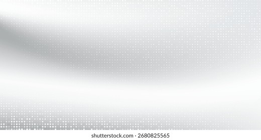 Fondo de lámina punteada con textura de espejo de metal. Superficie degradada de cromo con brillo ligero abstracto moderno simple