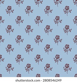 Dotted folk ornament style