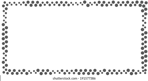 Dotted frame