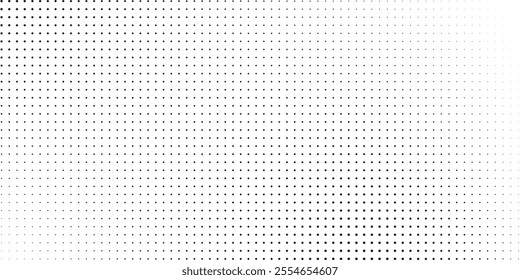 Dotted gradient halftone background. Horizontal seamless dots pattern in pop art style. Abstract modern stylish texture.