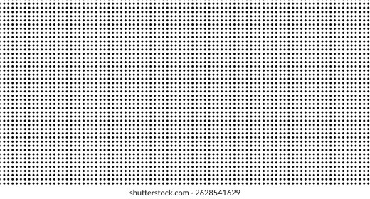 Dotted gradient halftone background. Horizontal seamless dots pattern
