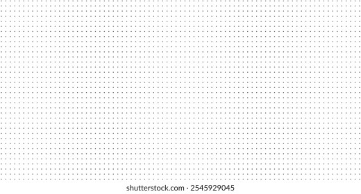 Dotted gradient vector illustration, white and black halftone background, horizontal seamless dotted lines, monochrome dots texture backdrop, retro effect. modern	
