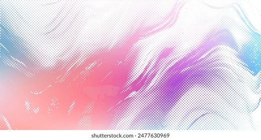 Dotted gradient vector pattern illustration, white and black halftone polka background graphic, horizontal seamless circle dotted lines,