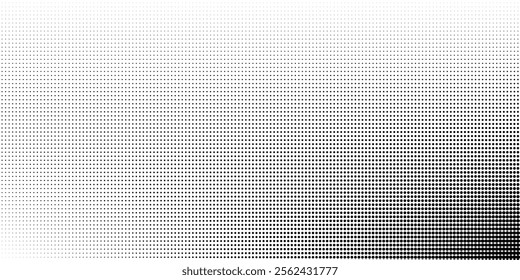 Dotted graph paper with grid. Polka dot pattern, geometric seamless texture for calligraphy drawing or writing. Blank sheet of note paper, school notebook.