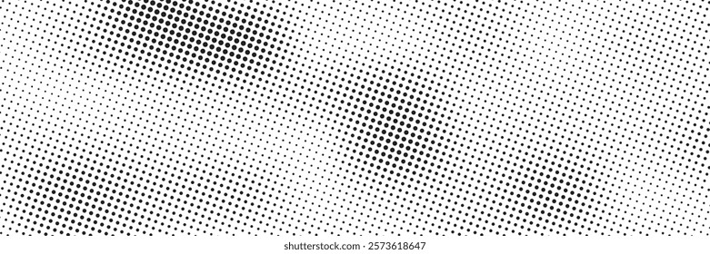 Dotted graph paper with grid. Polka dot pattern, geometric seamless texture for calligraphy drawing or writing. Blank sheet of note paper, school notebook.	