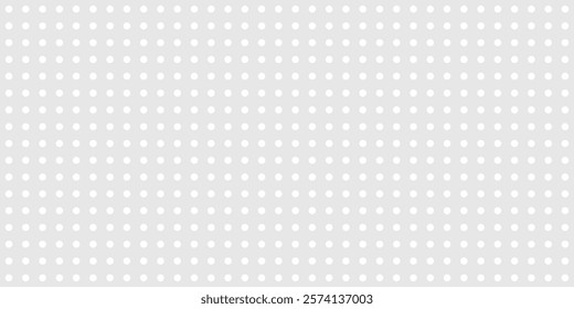 Dotted graph paper with grid. Polka dot pattern, geometric seamless texture for calligraphy drawing or writing. Blank sheet of note paper, school notebook.	
