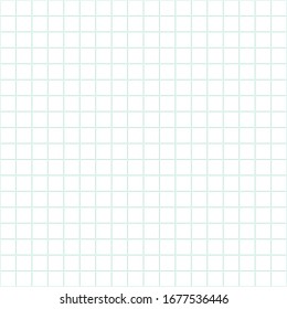 Dotted graph paper, white paper with green dots