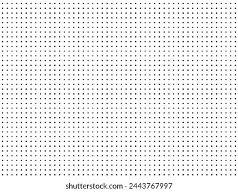 Dotted grid line notebook grid paper seamless pattern for bullet journal black stripes.