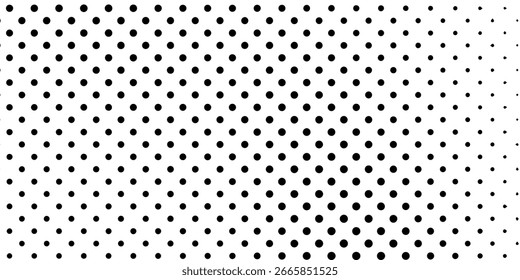 Linha de grade pontilhada padrão sem costura de papel de grade de notebook para faixas pretas de diário de bala. eps 10