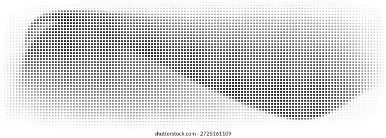 Línea de cuadrícula punteada cuadrícula de papel patrón transparente para el diario de bala rayas negras. Vector
