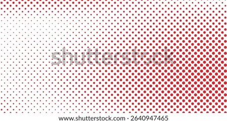 Dotted grid line notebook grid paper seamless pattern for bullet journal red stripes. vector