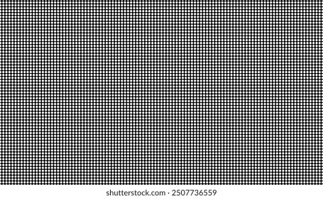 Dotted grid mesh pattern background with dot point, seamless vector texture. Dotted grid pattern of abstract geometric halftone dot